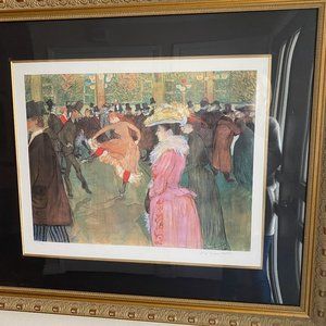 La Danse by Henri Toulouse-Lautrec